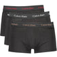 Black Cotton Men Underwear Trunk Pack