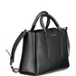 Black Polyester Women Handbag