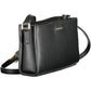 Black Polyester Women Handbag