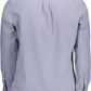 Light Blue Cotton Men Shirt