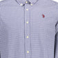Light Blue Cotton Men Shirt