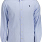 Light Blue Cotton Men Shirt