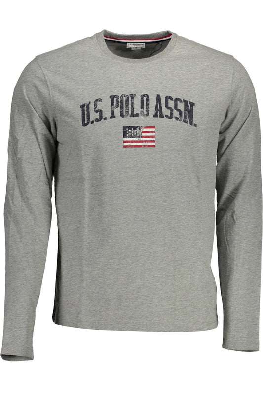 Gray Cotton Mens TShirt