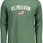 Green Cotton Men T-Shirt