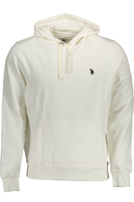 White Cotton Men Sweater
