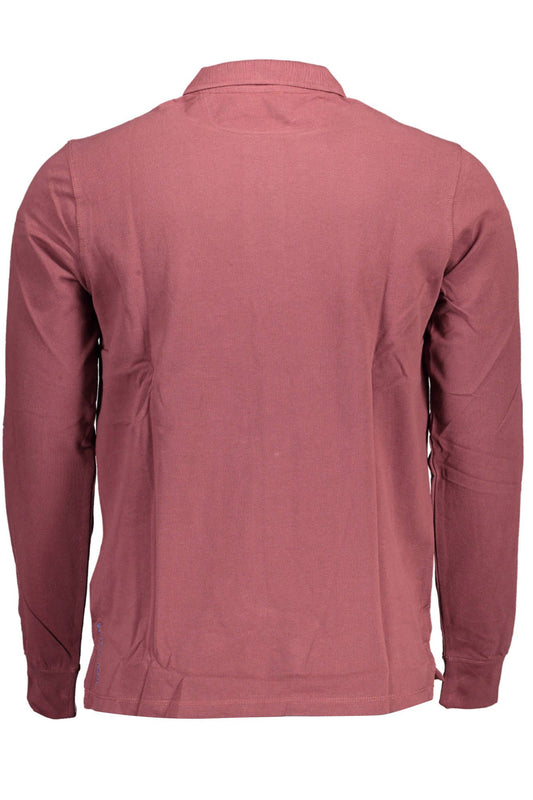 Purple Cotton Men Polo