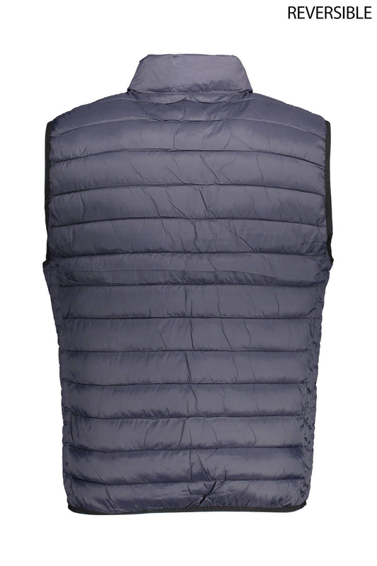 Blue Nylon Men's Jacket