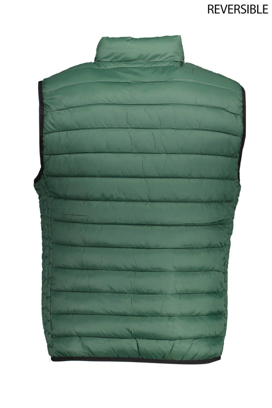 Green Nylon Mens Jacket