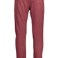 Purple Cotton Men Pant