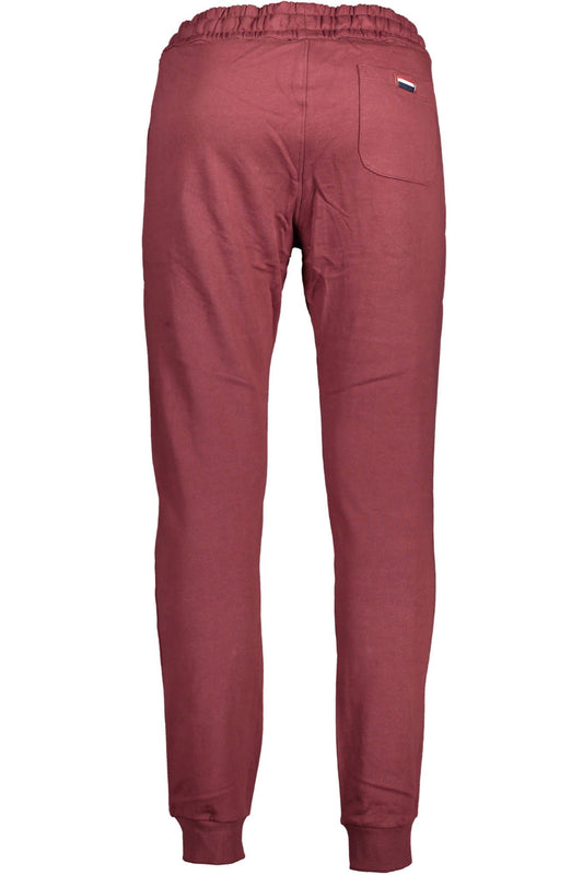 Purple Cotton Men Pant