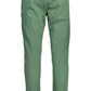 Green Cotton Men Pant