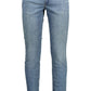Blue Cotton Men Jeans