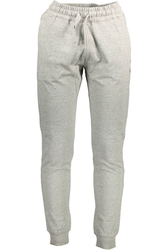 Gray Cotton Men Pant