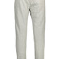 Gray Cotton Men Pant
