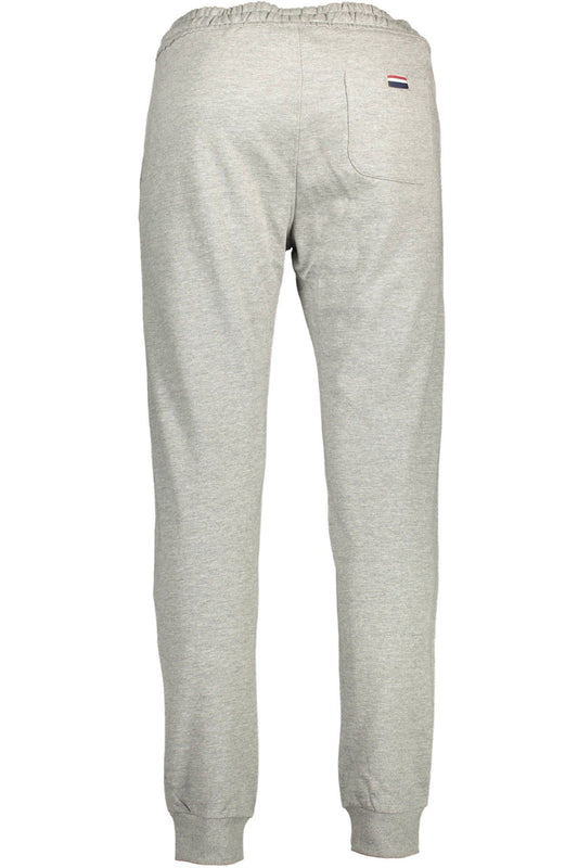Gray Cotton Men Pant