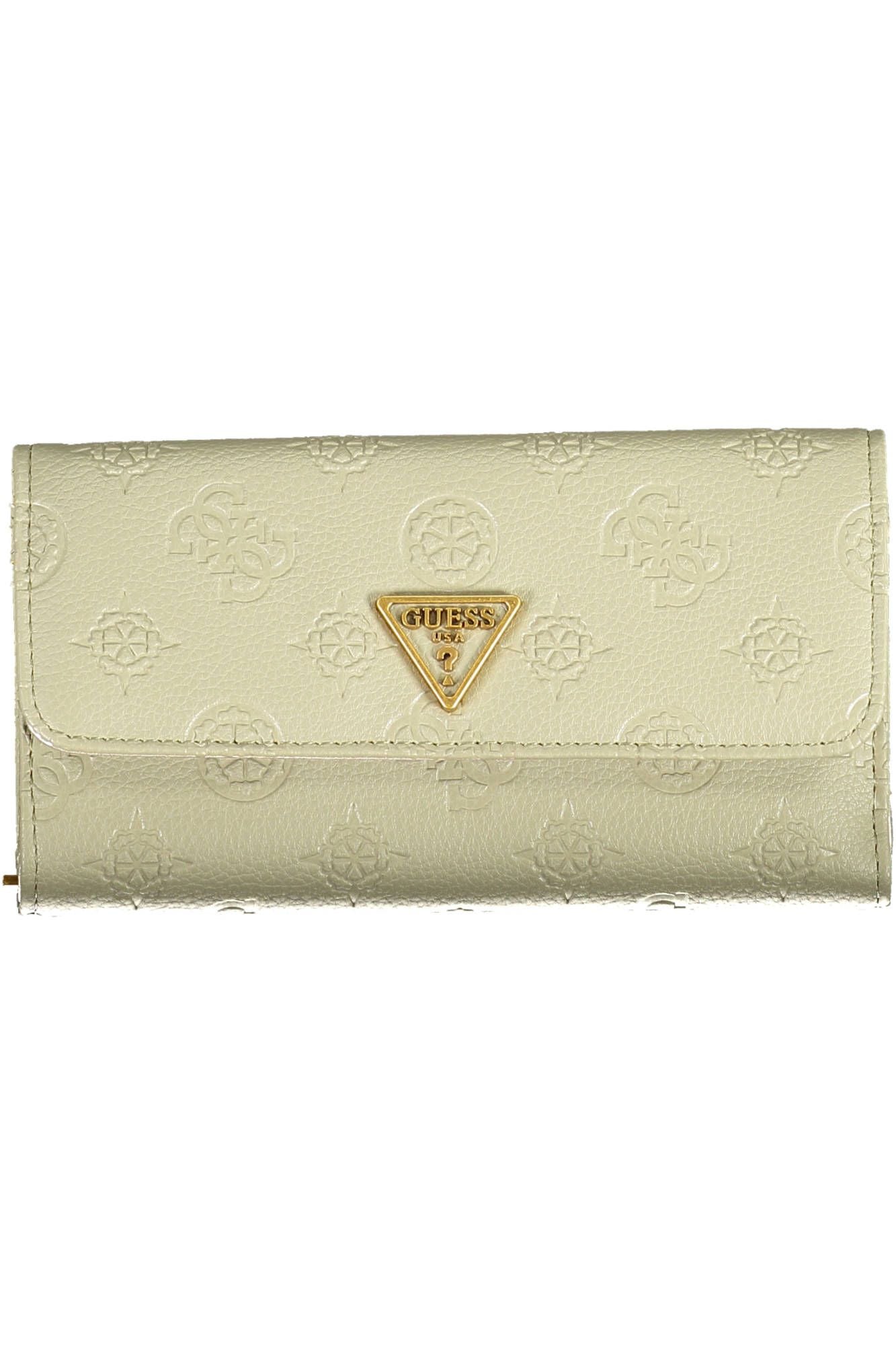 Green Polyurethane Women Wallet