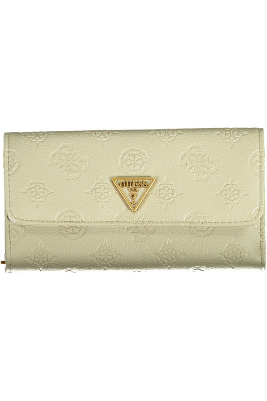 Green Polyurethane Women Wallet