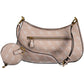 Pink Polyurethane Women Handbag