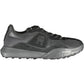 Black Polyester Men Sneaker