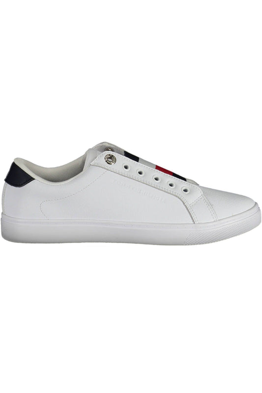 White Leather Women Sneaker