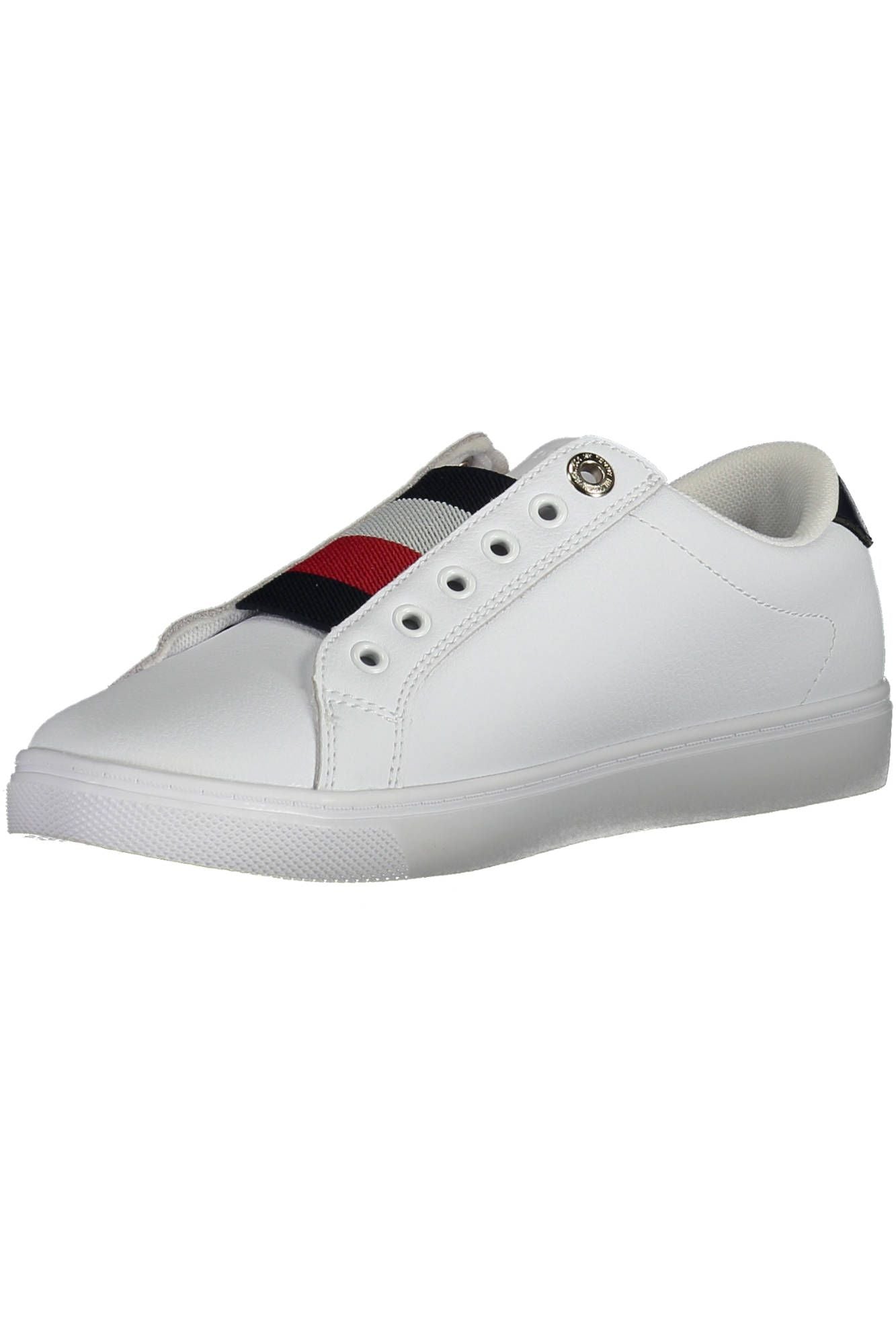 White Leather Women Sneaker