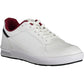 White Polyester Men Sneaker