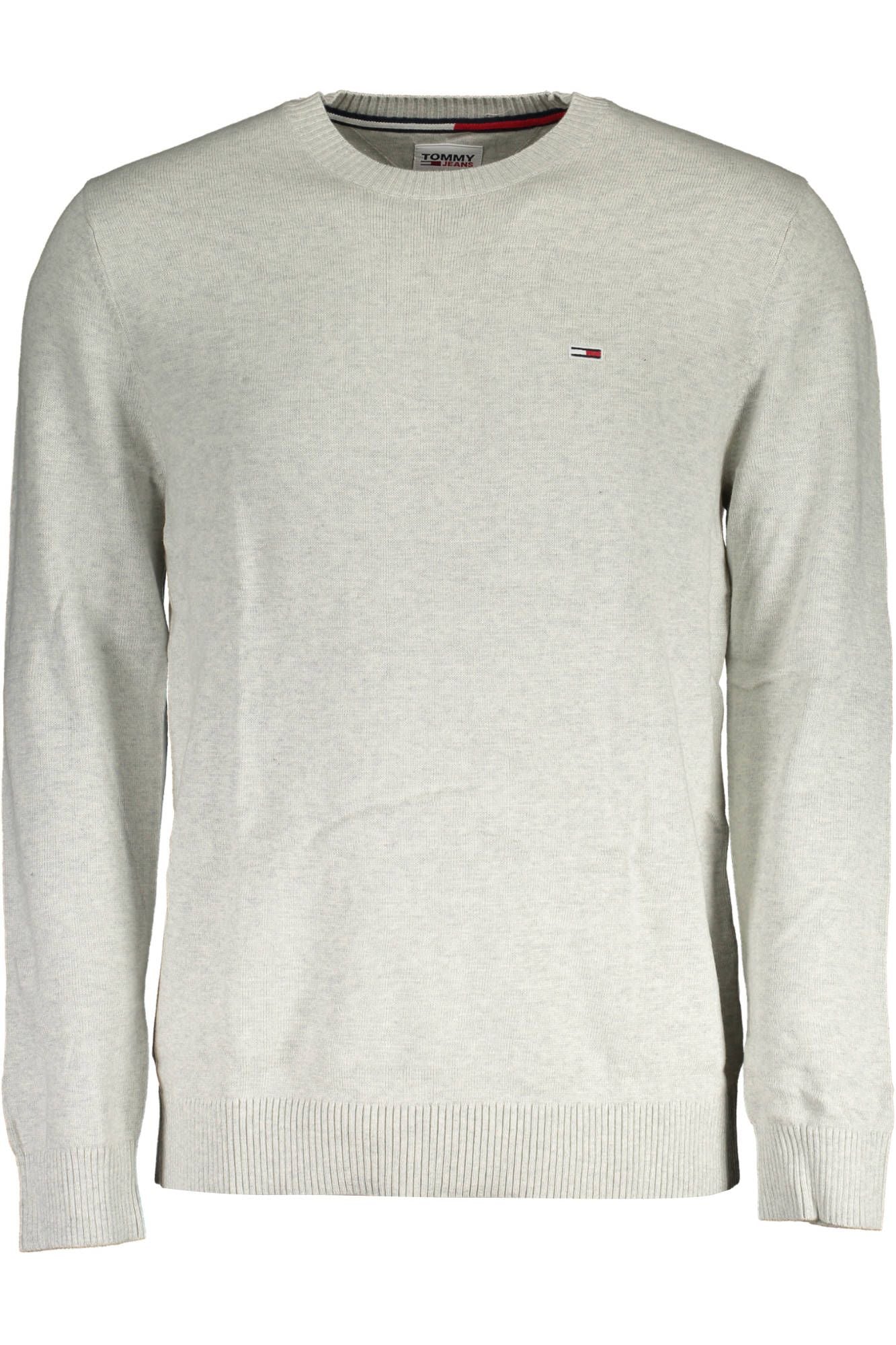 Gray Cotton Men Sweater