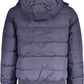 Blue Polyamide Men Jacket
