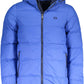 Blue Polyamide Men Jacket