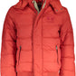 Orange Polyamide Men Jacket