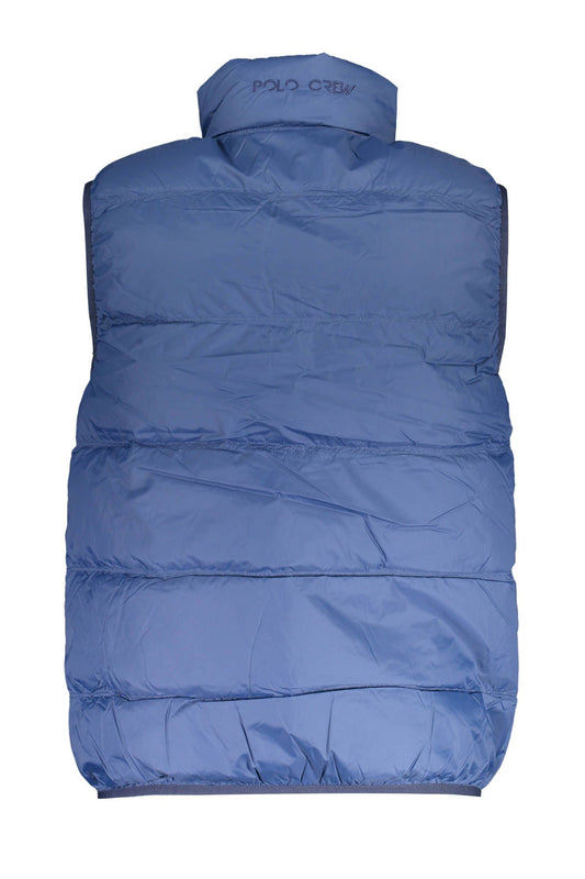 Blue Polyamide Men's Jacket