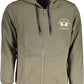Green Cotton Men Sweater