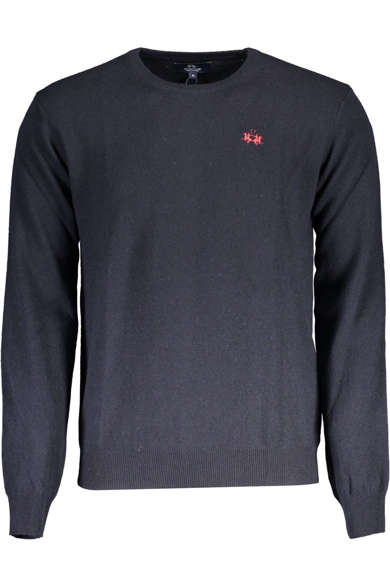 Blue Wool Men Sweater