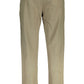 Green Cotton Men Sports Pant