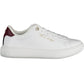 White Polyester Women Sneaker