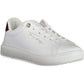 White Polyester Women Sneaker
