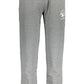 Gray Cotton Men Sports Trouser
