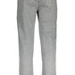 Gray Cotton Men Sports Trouser