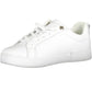 White Polyester Women Sneaker