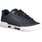 Blue Polyester Women Sneaker