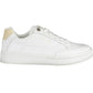 White Polyester Women Sneaker