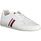 White Polyester Men Sneaker