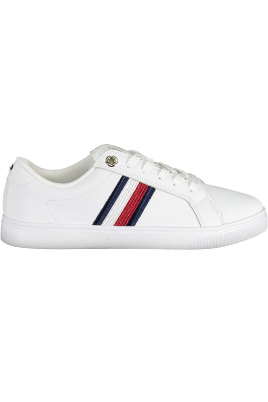 White Leather Women Sneaker