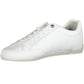 White Polyester Men Sneaker