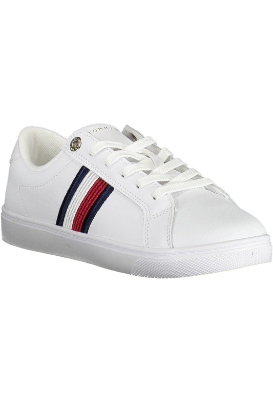 White Leather Women Sneaker