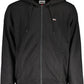 Black Cotton Men Sweater