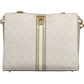 White Polyethylene Women Handbag