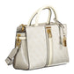 White Polyurethane Women Handbag