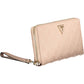 Pink Polyurethane Women Wallet