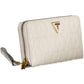 White Polyurethane Women Wallet
